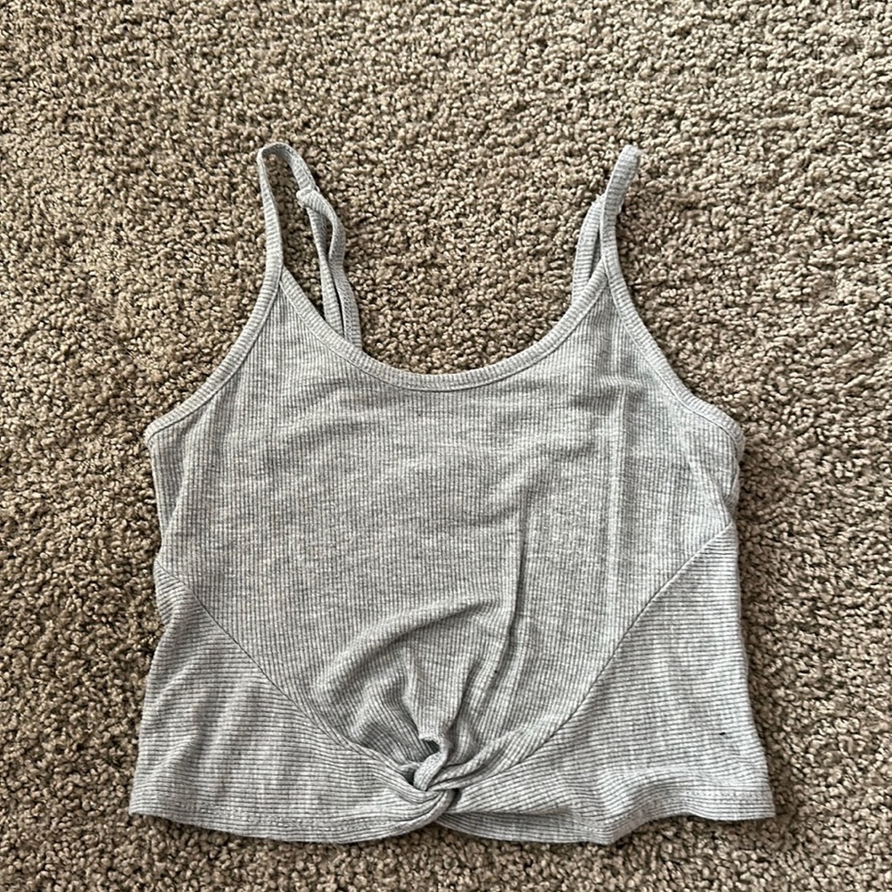 gray tillys tank top/cami